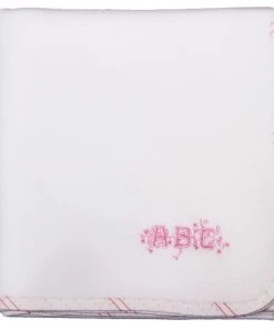 Laura Ashley Baby Plaid Polaire 80x110 Cm Alphabet Rose