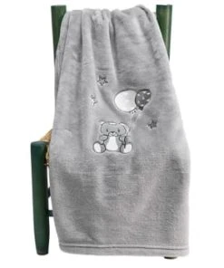 Sensei Maison Plaid Polaire Doux & Chaud Gris Perle 75x100 Cm -Bloom-boutique plaid polaire doux chaud gris perle 75x100 cm 3