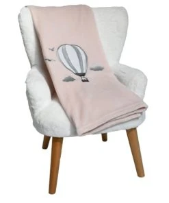 Sensei Maison Plaid Polaire Doux & Chaud Pétale 75x100 Cm