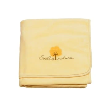 Eveil Et Nature Plaid Velours 75x100 Cm Coton Bio Lagon 3 Eveil Et Nature Plaid Velours 75x100 Cm Coton Bio Lagon – Image 3