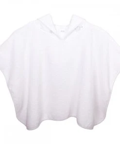 Blanc Avenue Bébé Poncho De Bain 0-2 Ans Aqua