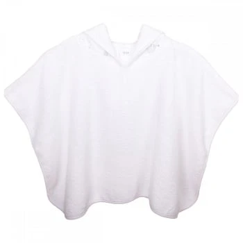 Blanc Avenue Bébé Poncho De Bain 0-2 Ans Aqua 4 Blanc Avenue Bébé Poncho De Bain 0-2 Ans Aqua – Image 4