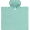 Lassig Poncho De Bain En Mousseline Menthe 60x87
