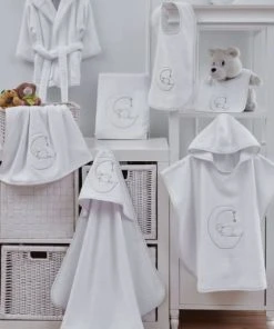 Sensei Maison Poncho De Bain Enfant Blanc Taille Unique -Bloom-boutique poncho de bain enfant blanc taille unique 2