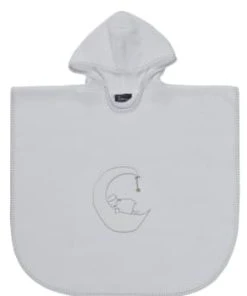 Sensei Maison Poncho De Bain Enfant Gris Perle Taille Unique -Bloom-boutique poncho de bain enfant blanc taille unique beihei 1