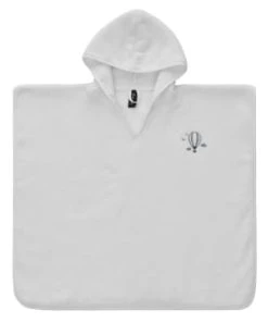 Sensei Maison Poncho De Bain Enfant En Coton Peigné Blanc Taille Unique (4 - 8 Ans) -Bloom-boutique poncho de bain enfant en coton peigne blanc taille unique 4 8 ans baby soft ballon