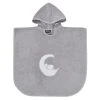 Sensei Maison Poncho De Bain Enfant Gris Perle Taille Unique