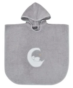 Sensei Maison Poncho De Bain Enfant Gris Perle Taille Unique