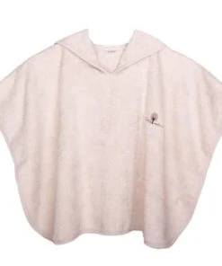 Eveil Et Nature Poncho Eponge 0/24 Mois Coton Bio Gris -Bloom-boutique poncho eponge 0 24 mois coton bio beige gamme bio unis 3