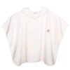 Eveil Et Nature Poncho Eponge 0/24 Mois Coton Bio Ecru