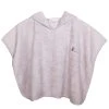 Eveil Et Nature Poncho Eponge 0/24 Mois Coton Bio Iris