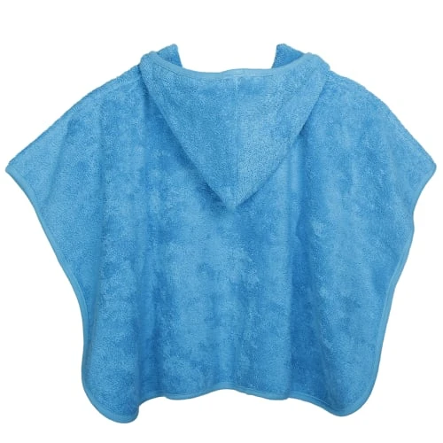 Eveil Et Nature Poncho Eponge 0/24 Mois Coton Bio Lagon 2 Eveil Et Nature Poncho Eponge 0/24 Mois Coton Bio Lagon – Image 2