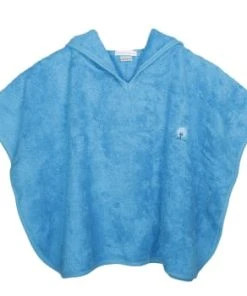 Eveil Et Nature Poncho Eponge 0/24 Mois Coton Bio Pêche -Bloom-boutique poncho eponge 0 24 mois coton bio lagon gamme bio unis 1