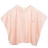 Eveil Et Nature Poncho Eponge 0/24 Mois Coton Bio Pêche