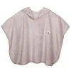 Eveil Et Nature Poncho Eponge 0/24 Mois Coton Bio Taupe