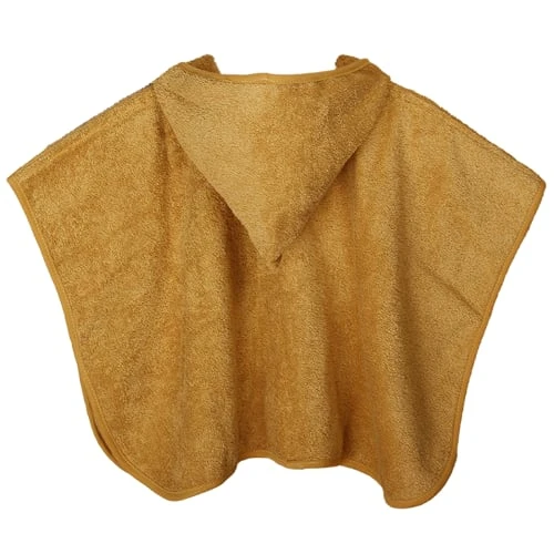 Eveil Et Nature Poncho Eponge 2/4 Ans Coton Bio Ambre 2 Eveil Et Nature Poncho Eponge 2/4 Ans Coton Bio Ambre – Image 2