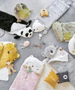 Maisons Du Monde Sac De Couchage Enfant Chat Blanc, Rose Et Doré -Bloom-boutique sac de couchage enfant chat blanc rose et dore 1000 7 1 193603 9