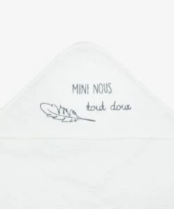 KINOUSSES Set De Bain Bébé Blanc Éponge -Bloom-boutique set de bain bebe blanc eponge 11