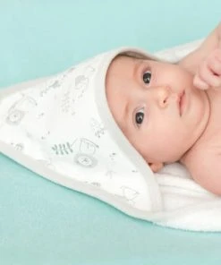 KINOUSSES Set De Bain Bébé Gris Éponge -Bloom-boutique set de bain bebe gris eponge 13