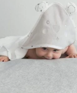 KINOUSSES Set De Bain Bébé Gris Éponge -Bloom-boutique set de bain bebe gris eponge 9