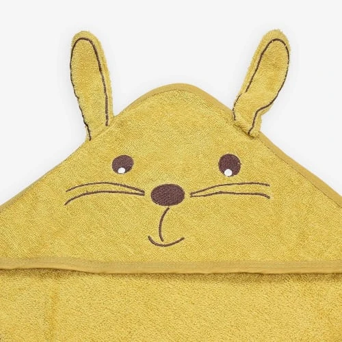 KINOUSSES Set De Bain Bébé Moutarde Éponge 2 KINOUSSES Set De Bain Bébé Moutarde Éponge – Image 2