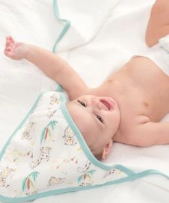 KINOUSSES Set De Bain Bébé Vert Éponge -Bloom-boutique set de bain bebe vert eponge 3