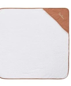 Maisons Du Monde Sortie De Bain Bébé En Gaze De Coton Et Broderie Blanche, Terracotta Et Doré, 80x80 -Bloom-boutique sortie de bain bebe en gaze de coton et broderie blanche terracotta et dore 80x80 1000 13 16 225926 3