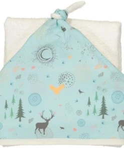 Chouchouette Sortie De Bain Bleu Forêt