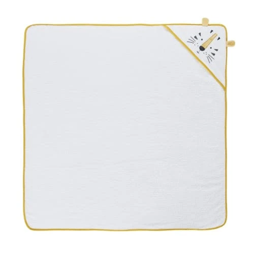 Maisons Du Monde Sortie De Bain Tigre Blanche, Jaune Et Noire, 100x100 3 Maisons Du Monde Sortie De Bain Tigre Blanche, Jaune Et Noire, 100x100 – Image 3