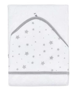 SEVIRA KIDS Sortie De Bain XXL En Bambou Avec Capuche 100 X 100cm