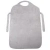 Eveil Et Nature Tablier De Bain éponge 70x100 Cm Coton Bio Gris