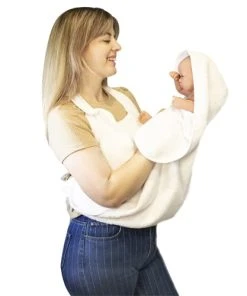 Eveil Et Nature Tablier De Bain éponge 70x100 Cm Coton Bio-Lagon -Bloom-boutique tablier de bain eponge 70x100 cm coton bio lagon 2