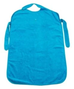 Eveil Et Nature Tablier De Bain éponge 70x100 Cm Coton Bio-Lagon -Bloom-boutique tablier de bain eponge 70x100 cm coton bio lagon gamme bio unis