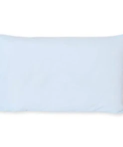 KINOUSSES Taie D'oreiller Bébé Bleu Coton