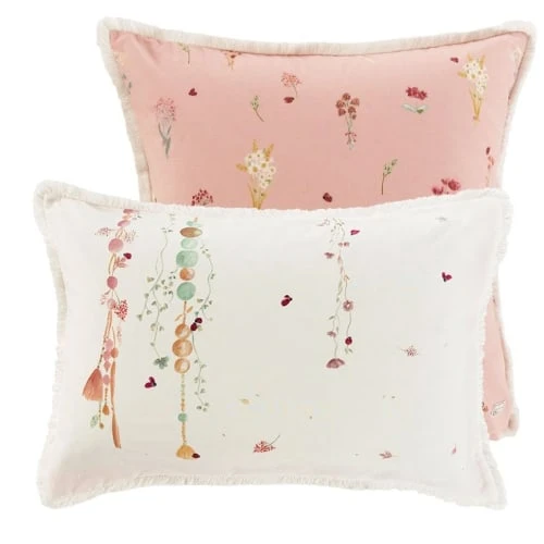 Carré Blanc Taie D'oreiller Carrée Pur Coton Biologique 64 X 64 Cm 3 Carré Blanc Taie D'oreiller Carrée Pur Coton Biologique 64 X 64 Cm – Image 3