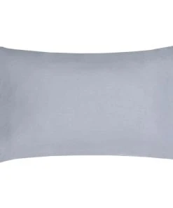 P'tit Basile Taie D'oreiller Coton Bio Anthracite 40x60