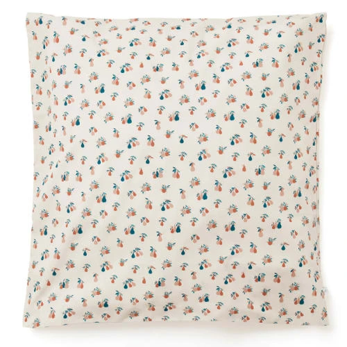 Cocoeko Taie D'oreiller Coton Bio Poires D'automne (40 X 60cm) 2 Cocoeko Taie D'oreiller Coton Bio Poires D'automne (40 X 60cm) – Image 2
