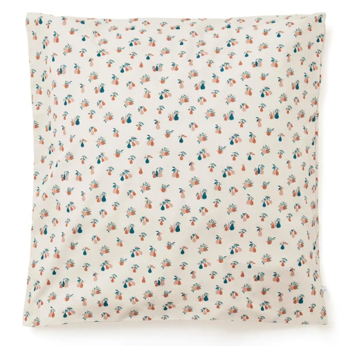Cocoeko Taie D'oreiller En Coton Bio Poires D'automne (65x65 Cm) 1 Cocoeko Taie D'oreiller En Coton Bio Poires D'automne (65x65 Cm)