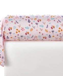 Becquet Taie D'oreiller Enfant 43x140 Rose En Coton