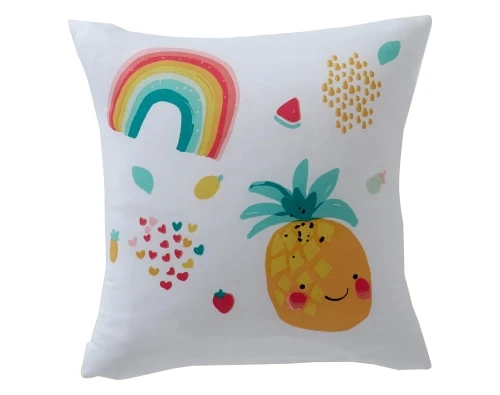 Becquet Taie D'oreiller Enfant 65x65 Blanc En Coton 1 Becquet Taie D'oreiller Enfant 65x65 Blanc En Coton
