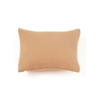 Cocoeko Taie D'oreiller Enfant Gaze De Coton Camel (40x60 Cm) 4 Cocoeko Taie D'oreiller Enfant Gaze De Coton Camel (40x60 Cm) – Image 4