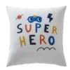Becquet Taie D'oreiller Enfant Réversible 63x63 Bleue En Coton