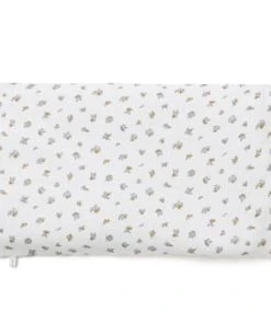 Cocoeko Taie Oreiller Gaze De Coton Bleu Jean (40x60 Cm) 6 Cocoeko Taie Oreiller Gaze De Coton Bleu Jean (40x60 Cm) -Bloom-boutique taie d oreiller gaze de coton fleurs 40x60 1