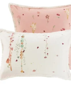 Carré Blanc Taie D'oreiller Rectangulaire Pur Coton Biologique 50 X 70 Cm -Bloom-boutique taie d oreiller rectangulaire pur coton biologique 50 x 70 cm 2