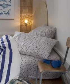 Carré Blanc Taie D'oreiller Rectangulaire Réversible Coton Biologique Renard 50 X 10 Carré Blanc Taie D'oreiller Rectangulaire Réversible Coton Biologique Renard 50 X -Bloom-boutique taie d oreiller rectangulaire reversible coton biologique renard 50 x 4