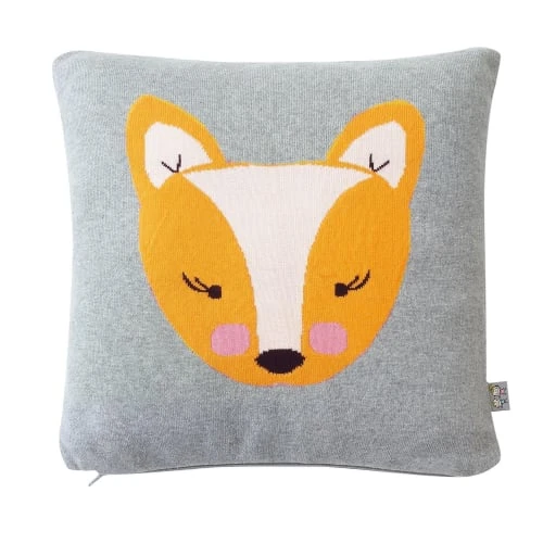 SEVIRA KIDS Taie De Coussin En Coton Renard 1 SEVIRA KIDS Taie De Coussin En Coton Renard