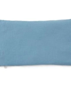 Cocoeko Taie D'oreiller Gaze De Coton Fleurs (40x60) 7 Cocoeko Taie D'oreiller Gaze De Coton Fleurs (40x60) -Bloom-boutique taie oreiller gaze de coton bleu jean 40x60 cm 3