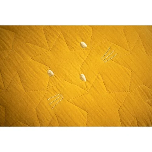 Sauthon Original Tour De Lit 140x19cm En Coton Jaune 3 Sauthon Original Tour De Lit 140x19cm En Coton Jaune – Image 3