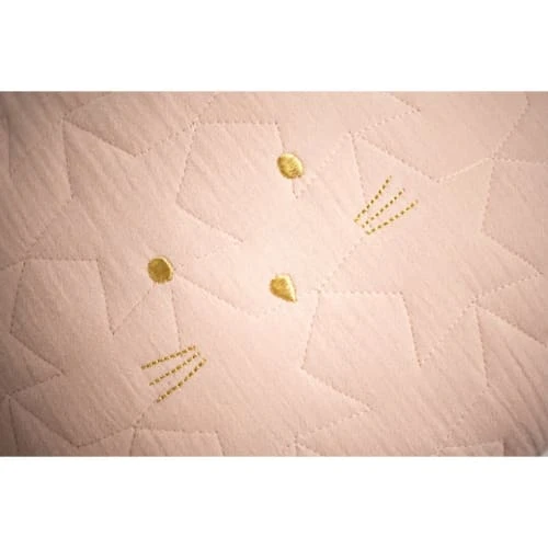 Sauthon Original Tour De Lit 140x19cm En Coton Rose 3 Sauthon Original Tour De Lit 140x19cm En Coton Rose – Image 3