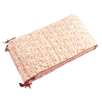 Sauthon Tour De Lit 190x40 Cm En Coton Rouge Brique 5 Sauthon Tour De Lit 190x40 Cm En Coton Rouge Brique – Image 5